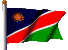 Flagge Namibia