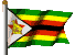 Flagge Simbabwe